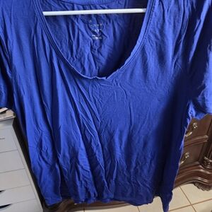 a new day Royal Blue Short Sleeve Tee